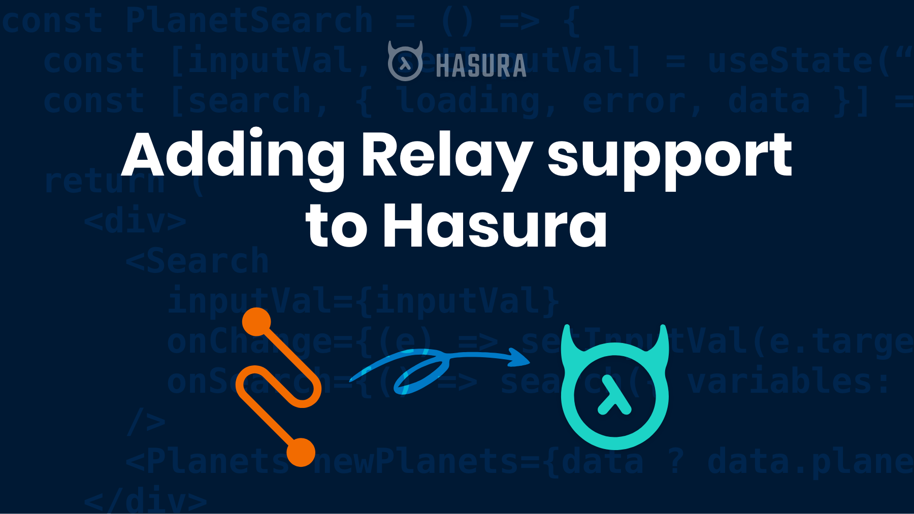 Adding Relay support to Hasura