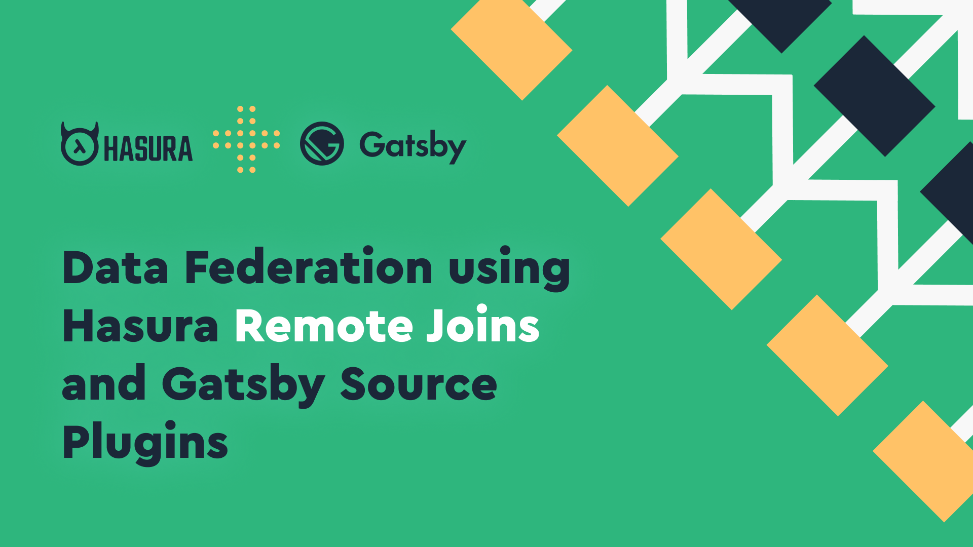 Data Federation in GraphQL using Hasura Remote Joins and Gatsby Source Plugins