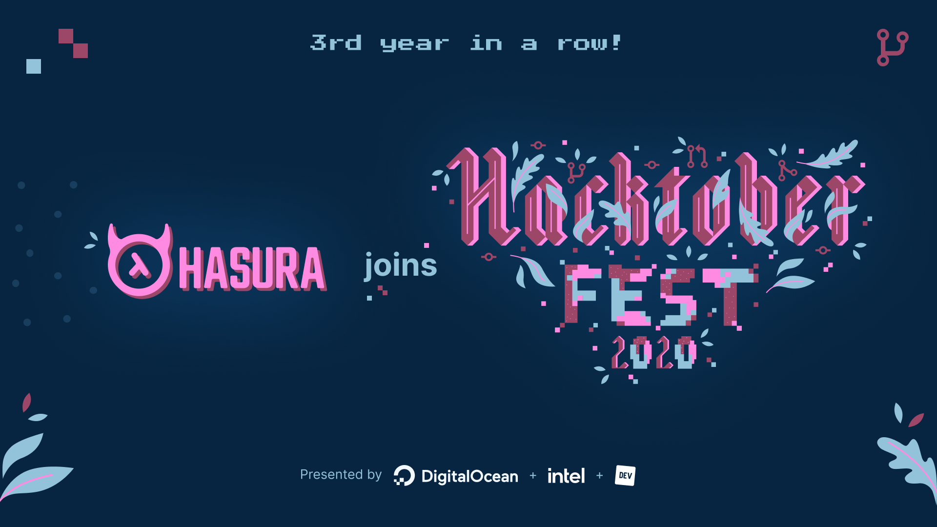 Hasura Joins Hacktoberfest: 3rd year in a row!