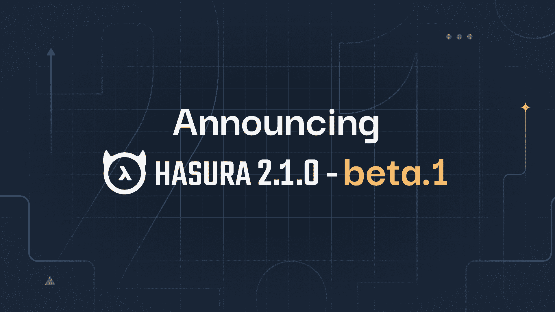 Announcing Hasura v2.1.0-beta.1