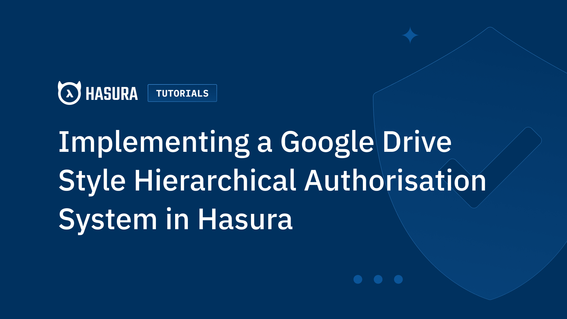 Implementing a Google Drive Style Hierarchical Authorization System in Hasura