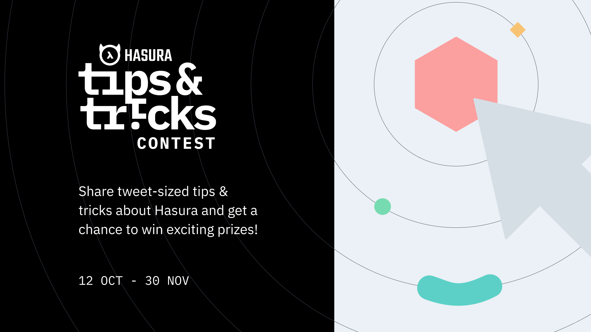 Hasura Tips & Tricks Contest