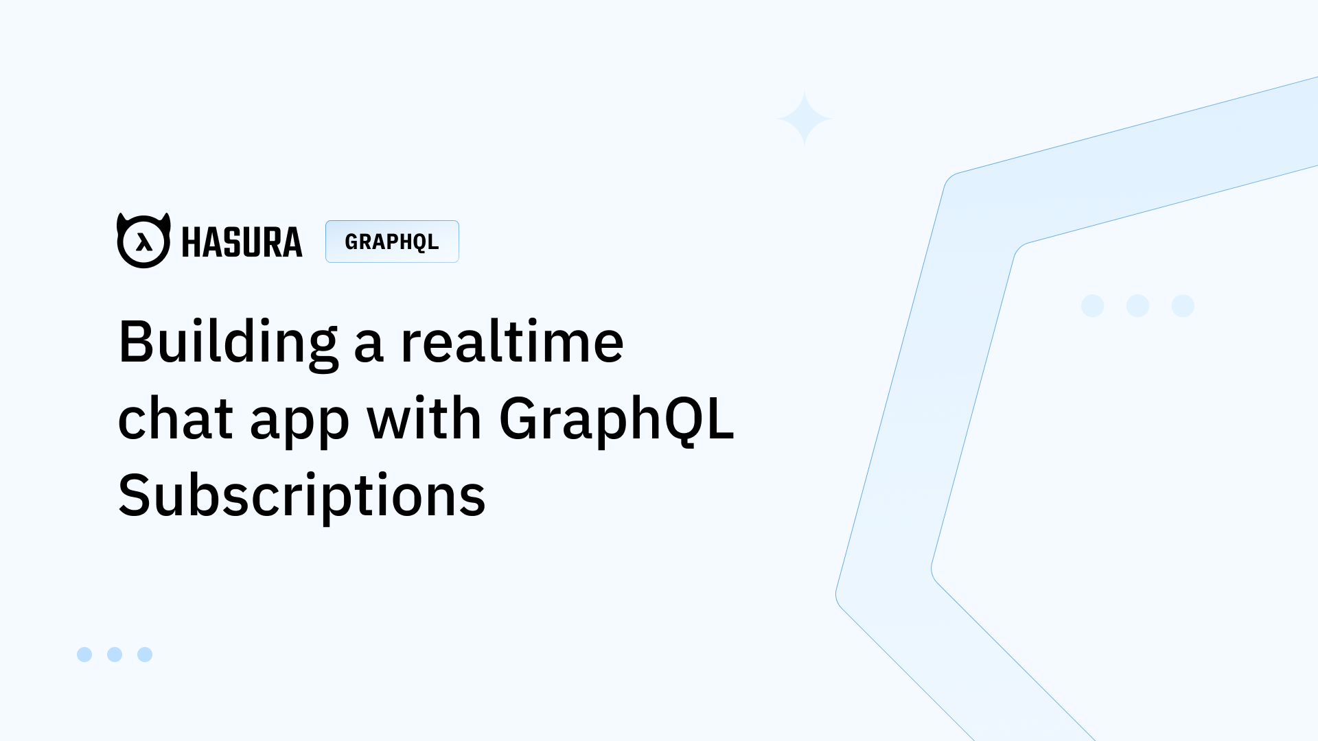 Building a realtime chat app with GraphQL Subscriptions