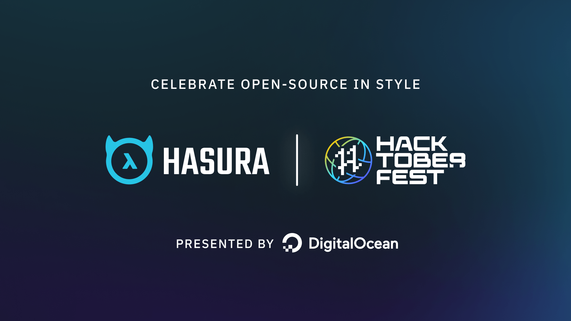 With Hasura, celebrate open-source in style with Hacktoberfest!