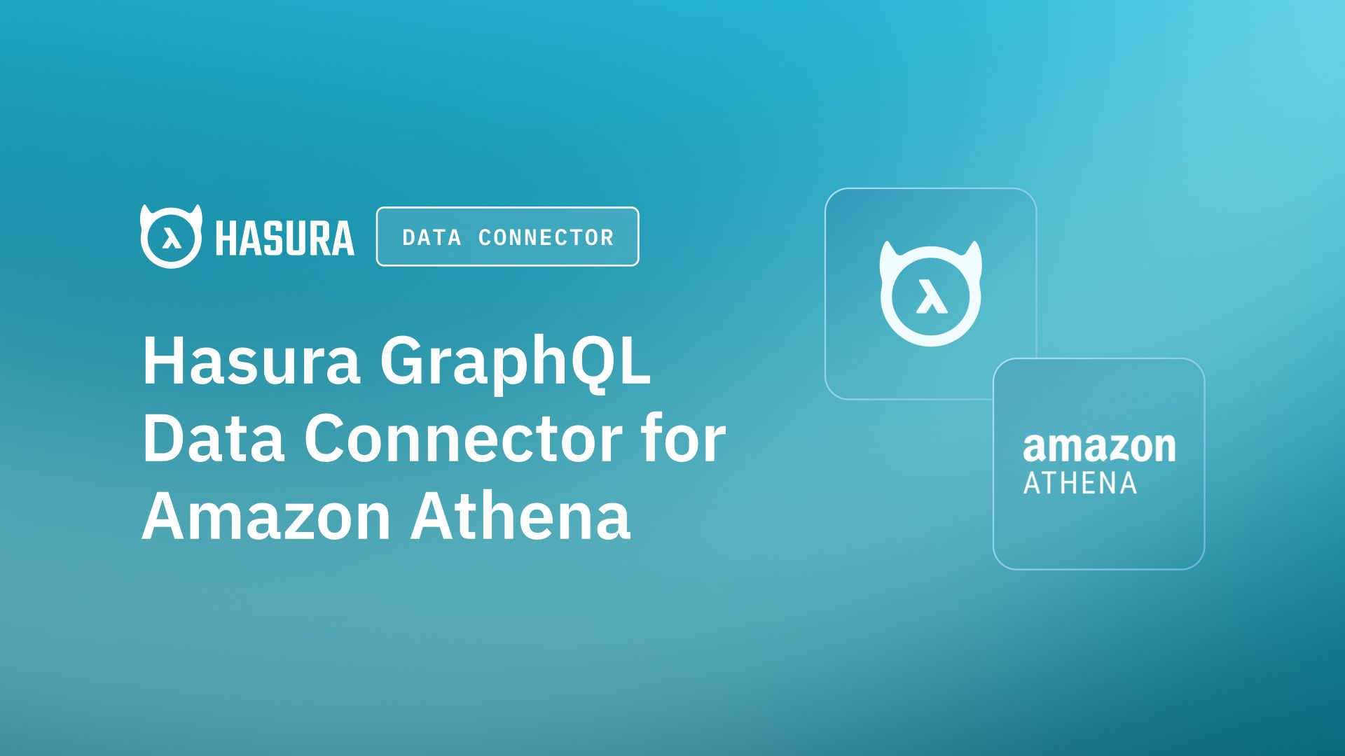 Introducing Instant GraphQL on Amazon Athena