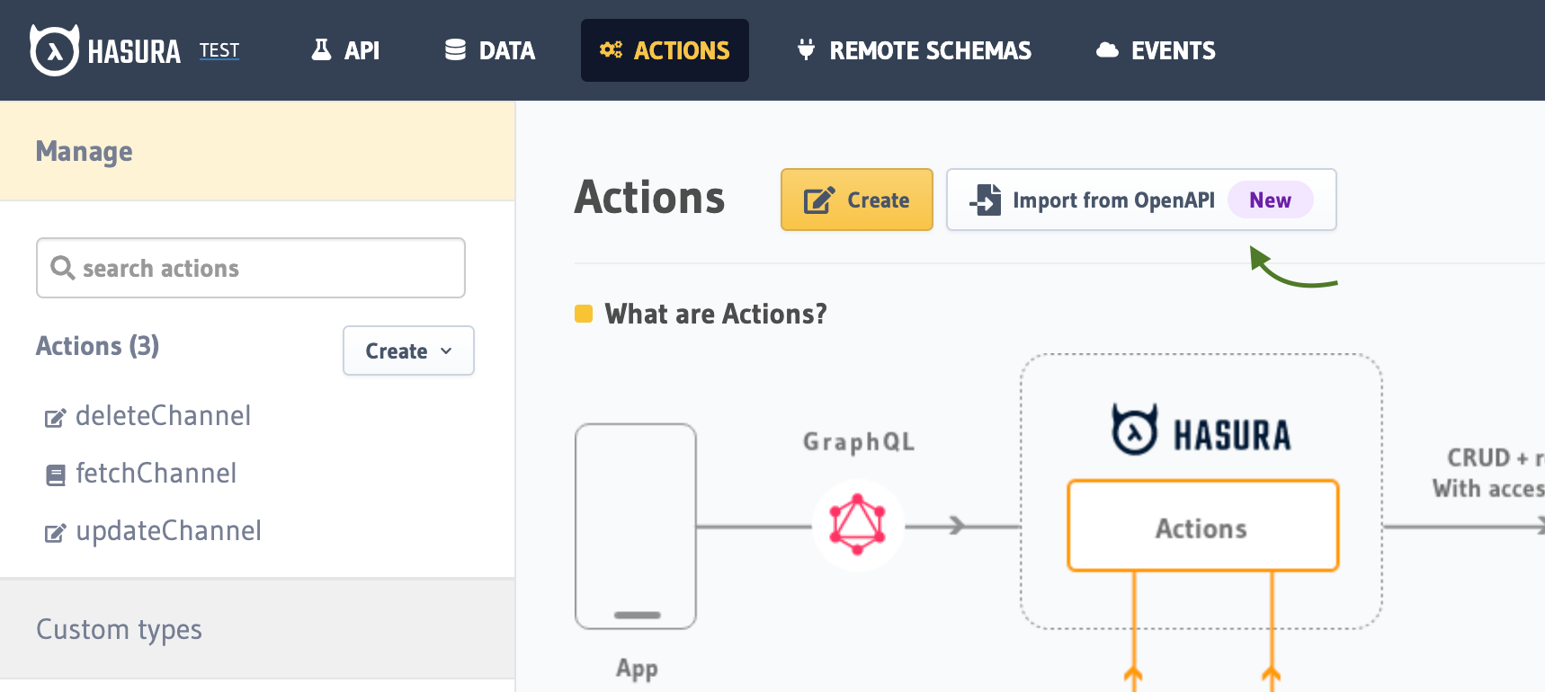 Import from OpenAPI