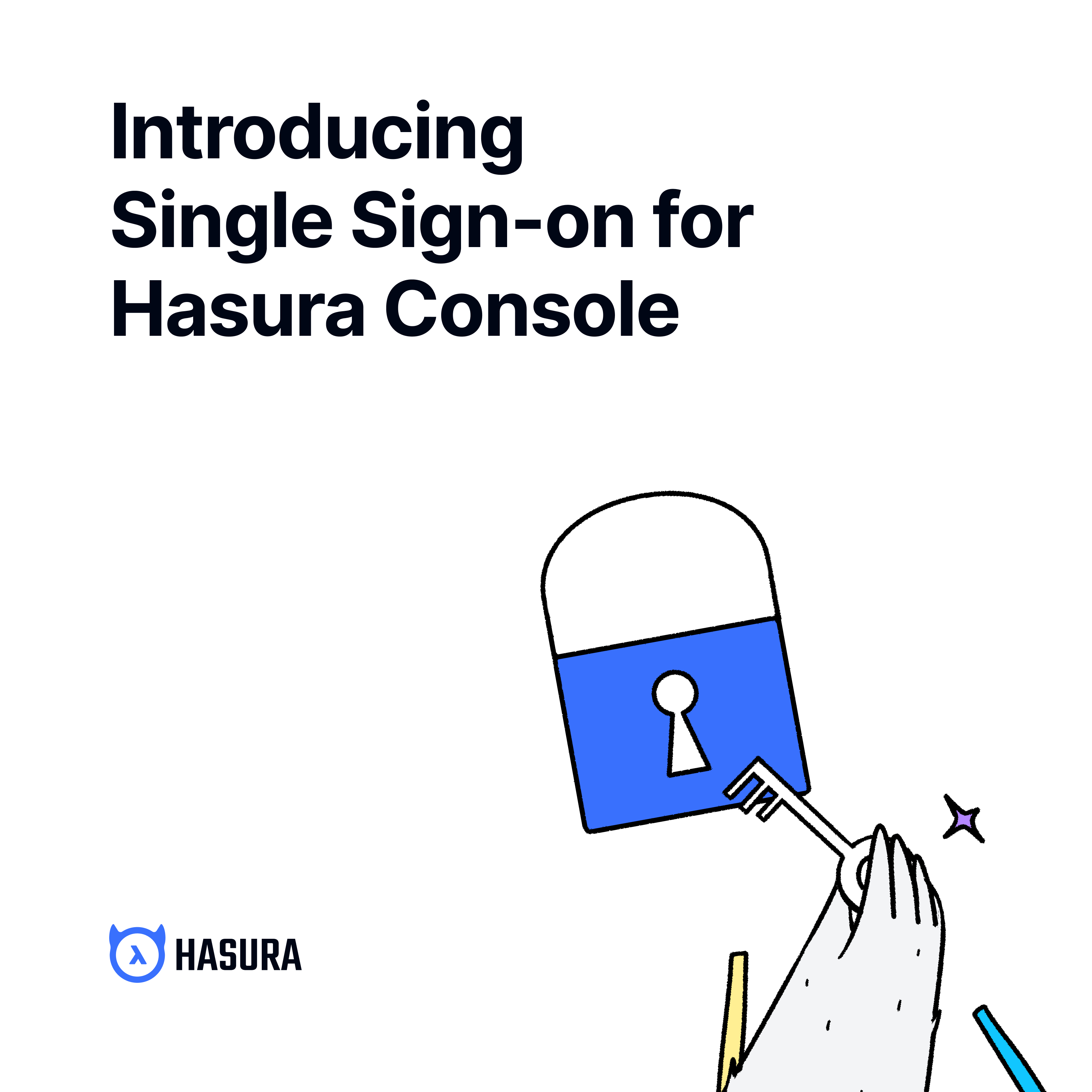 Introducing Single Sign-on for Hasura Console