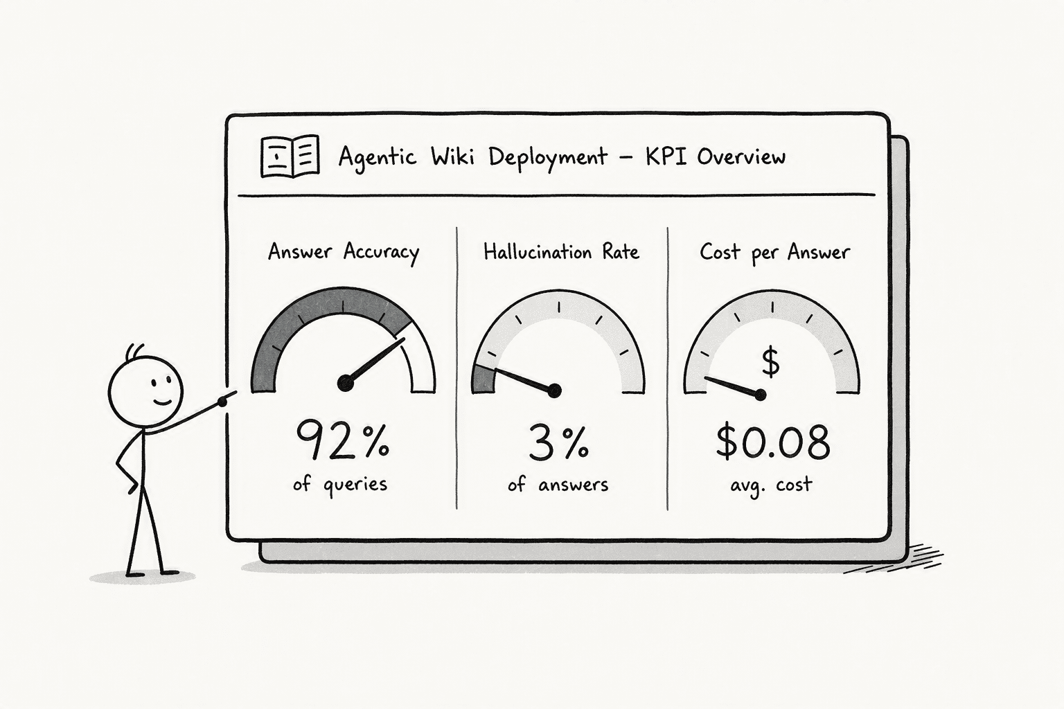 Illustration for Step 8: Measure ROI and Optimize Your Wiki Deployment