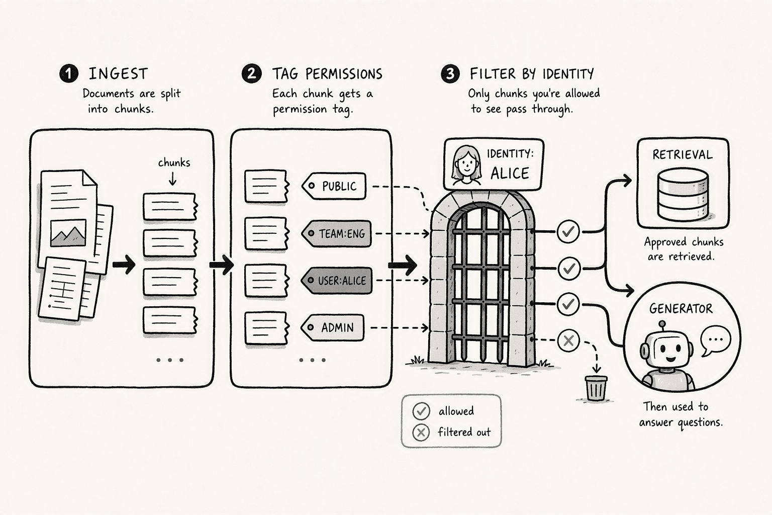 Illustration for Step 6: Enforce Enterprise Security, Access Control, and Row-Level Semantics