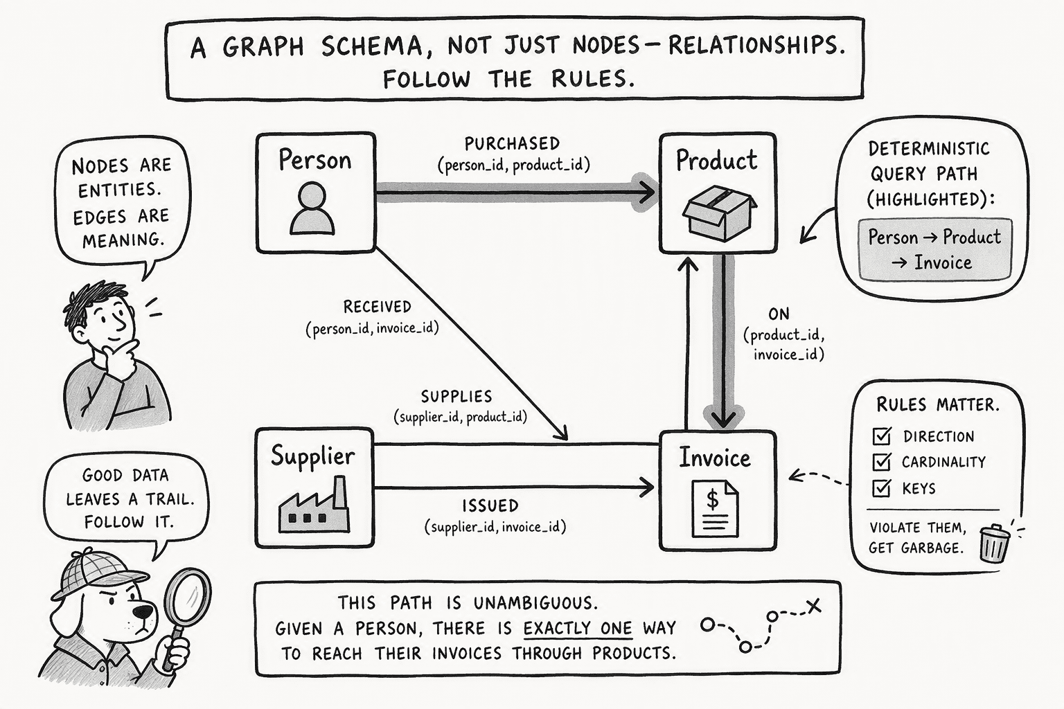 Illustration for Inside the Graph: Schema, Ontologies, and Deterministic Inference