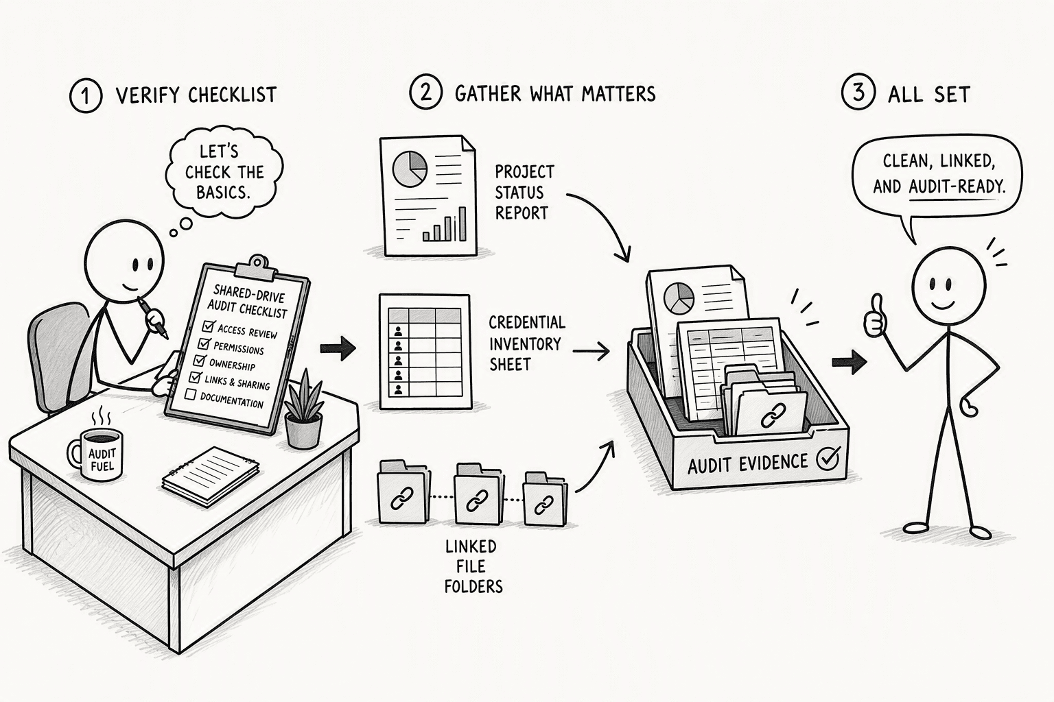 Illustration for Step 2: Secure Explicit Knowledge: The Digital Asset Compilation