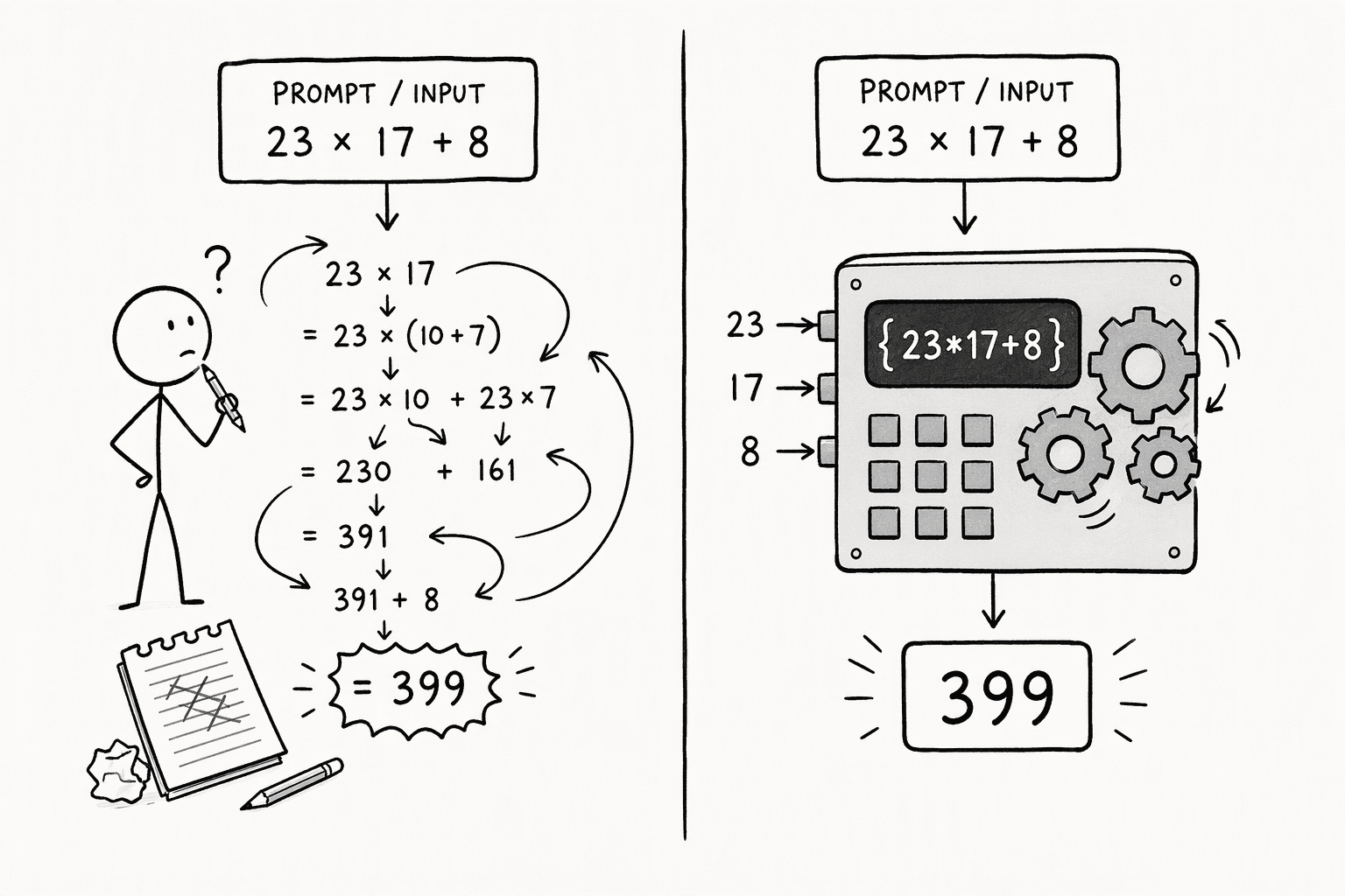 Illustration for The Prompting Paradox: Why Better Instructions Can't Fix Broken Arithmetic