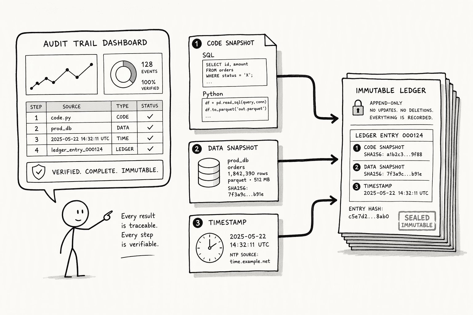 Illustration for Auditable by Design: How Enterprise Platforms Deliver Traceable, Referenceable Outputs