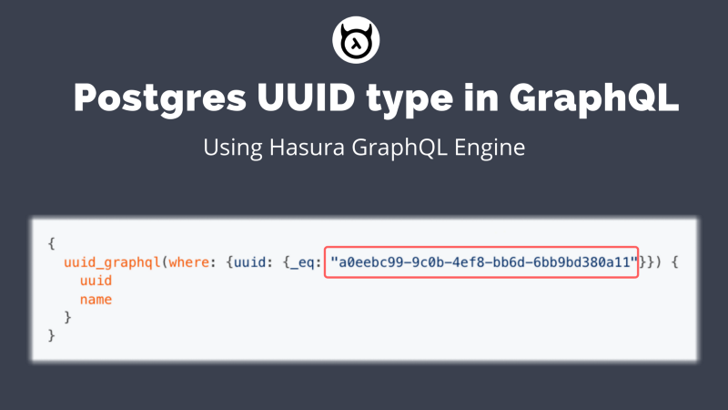 Use The Unique Key That Postgres Generated