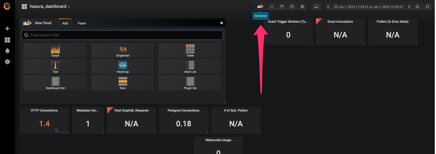 Create Prometheus data source