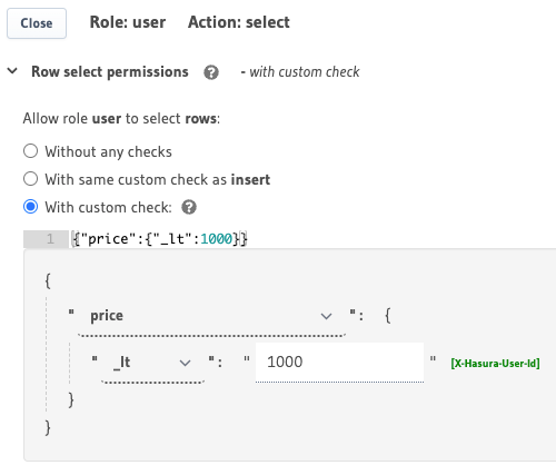 Using boolean expressions to build rules