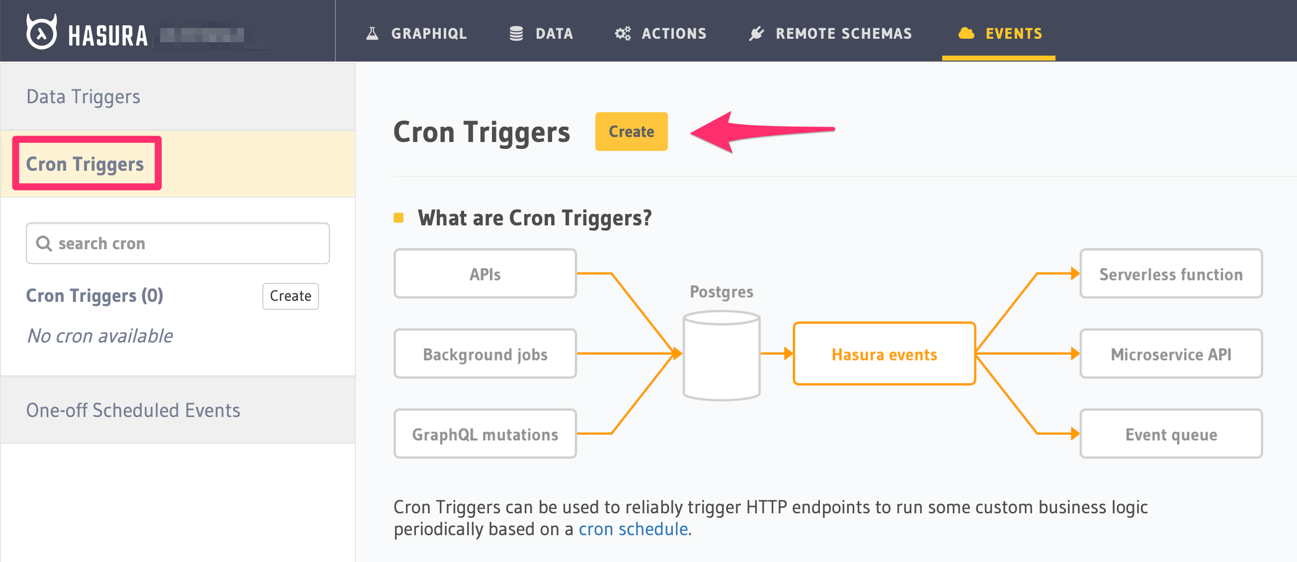 Adding a Scheduled Trigger