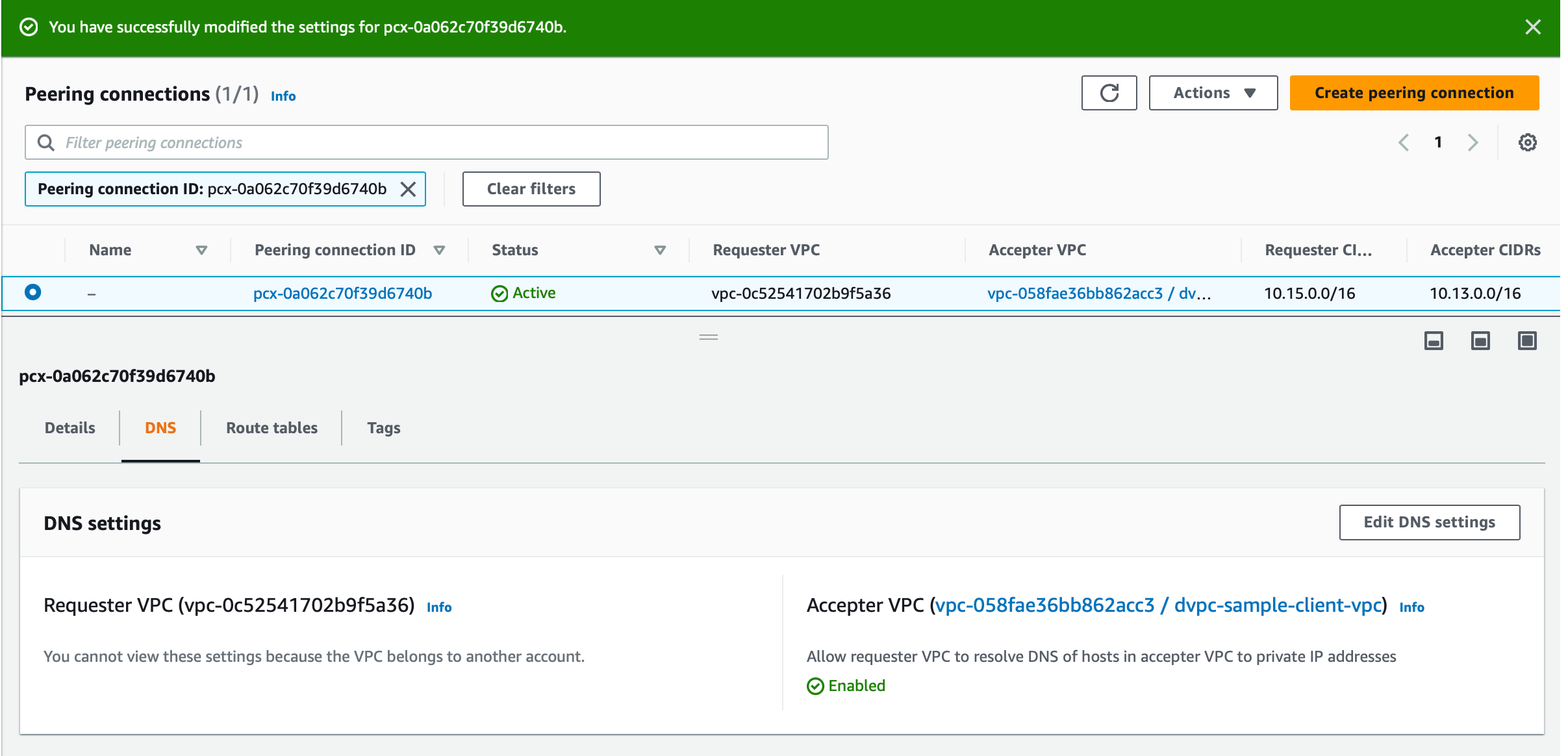 Enable dns resolution 2