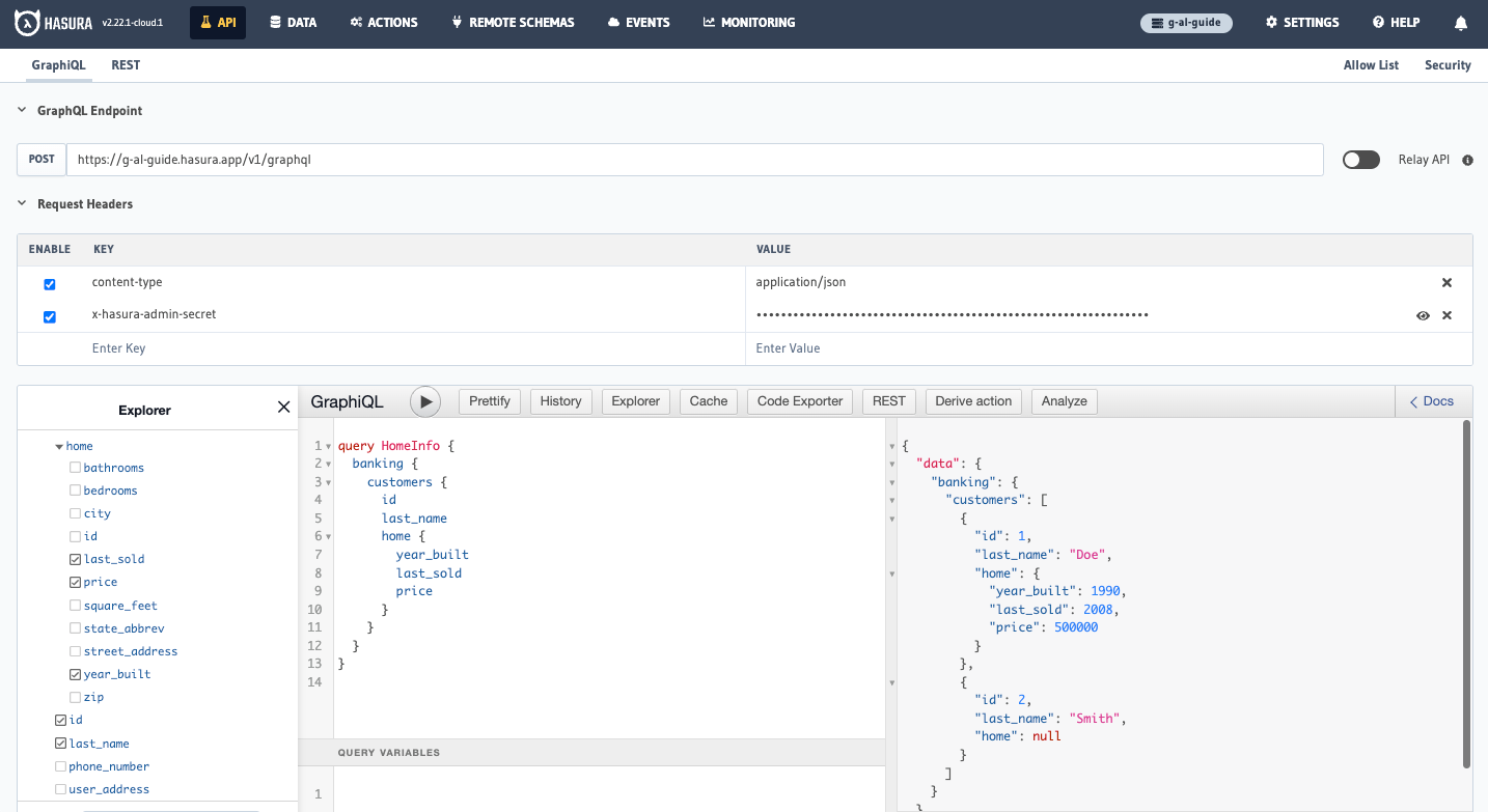 Querying across data sources