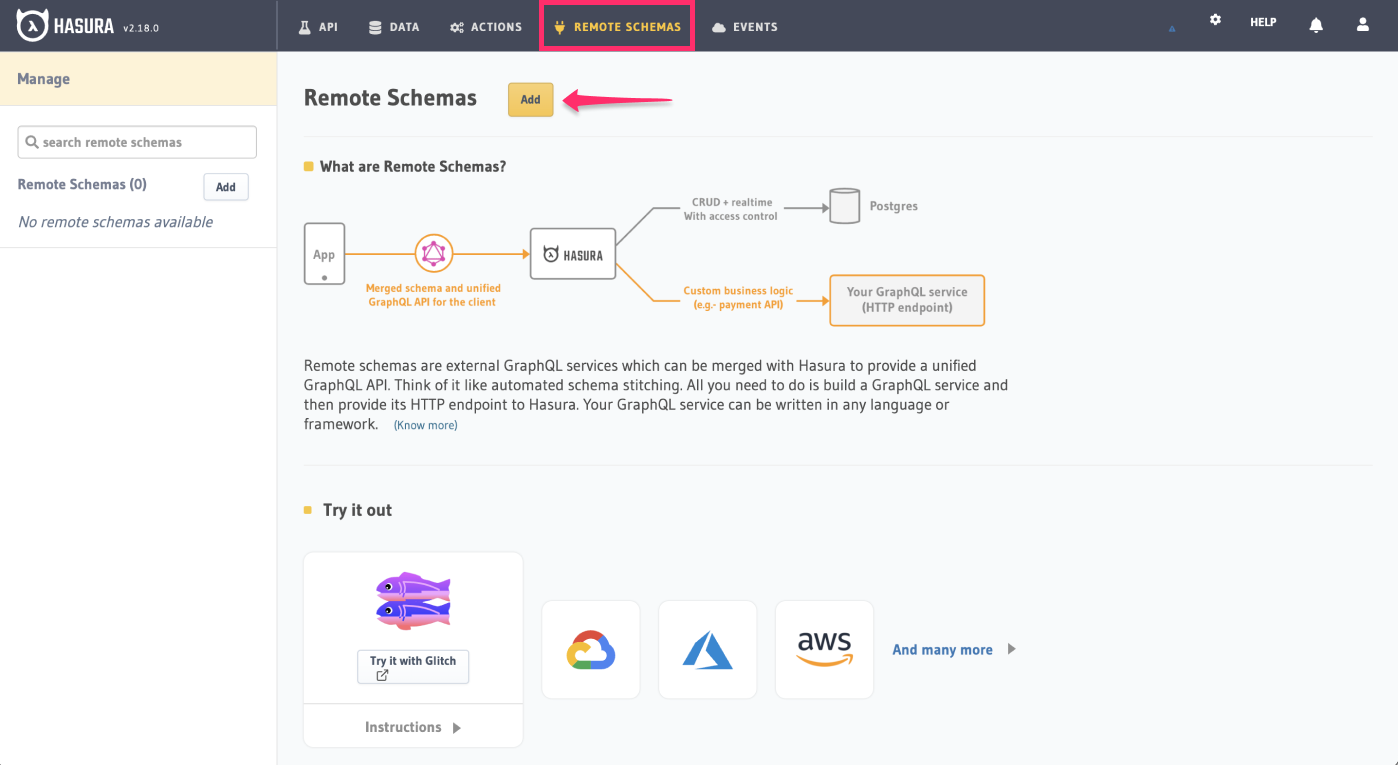 API Explorer Landing Page