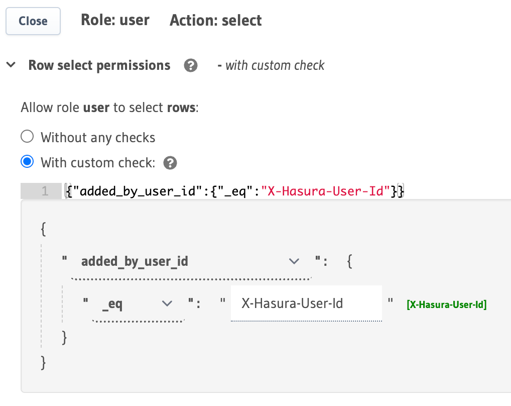 Using session variables to build rules