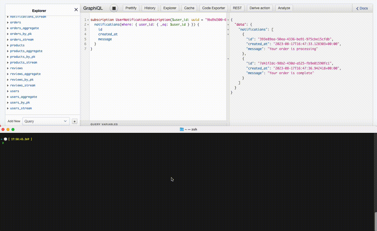 Hasura Scheduled Trigger architecture